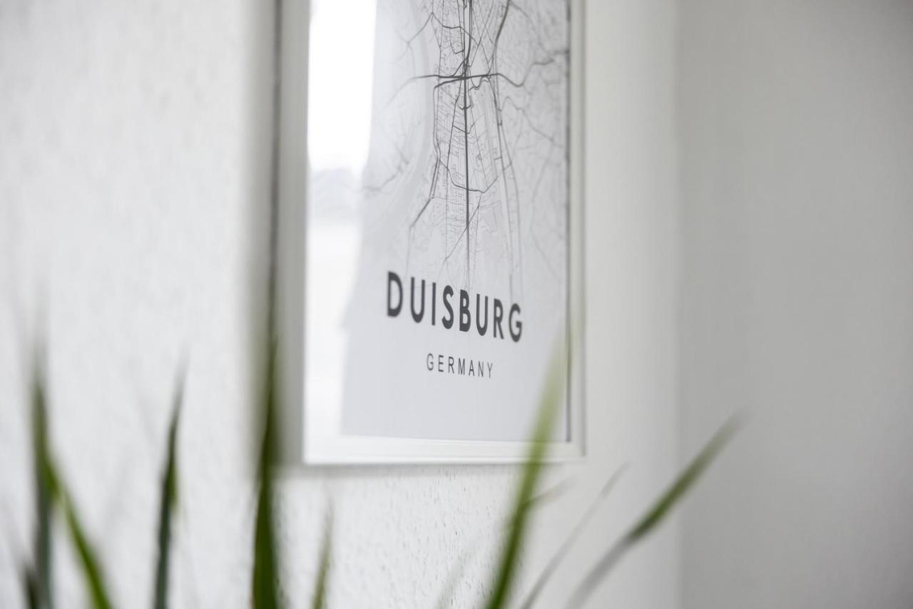 Modernes Und Zentralgelegenes Apartment Mit Kueche, Netflix, Und Balkon Duisburg Exterior foto